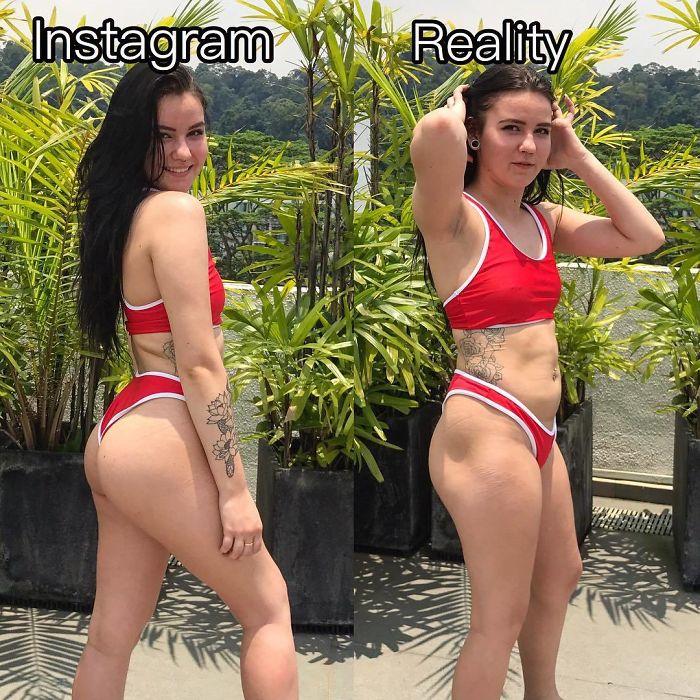 Instagram Kontra Rzeczywistość