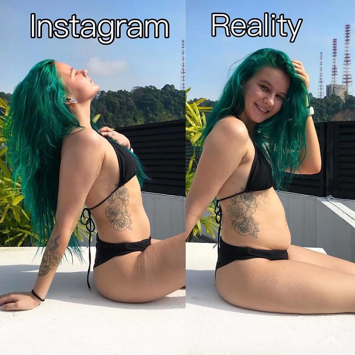 Instagram Kontra Rzeczywistość