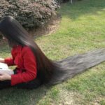 Dziewczyny Z Bardzo Długimi Włosami
