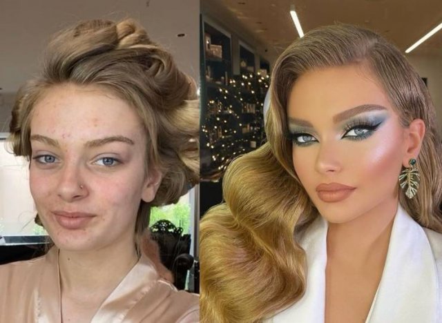 Niesamowite Transformacje Po Makijażu (25 zdjęć)