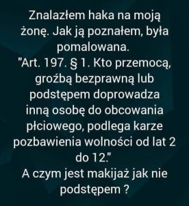 Znalazłem Haka Na Żonę
