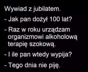 Alkoholowa Terapia Szokowa