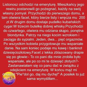 Blondynka Żegna Listonosza