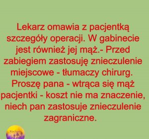 Zagraniczne Znieczulenie Miejscowe