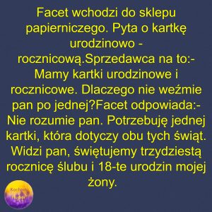 18-te Urodziny Żony