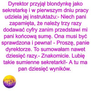 Licząca Blondynka