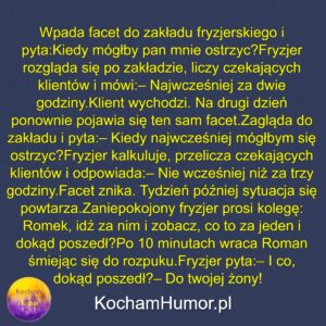 Wygolony Fryzier Męski