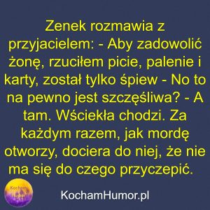 Zenek Zadowala Żonę