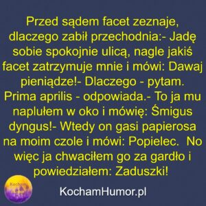 Prima Aprilis I Inne Święta Narodowe
