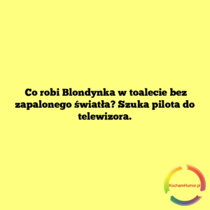 Blondynka w toalecie