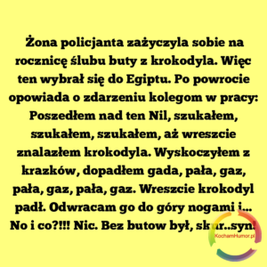 Buty z krokodyla