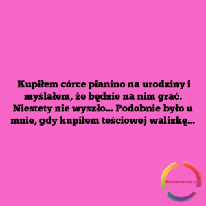 Kupiłem teściowej walizkę