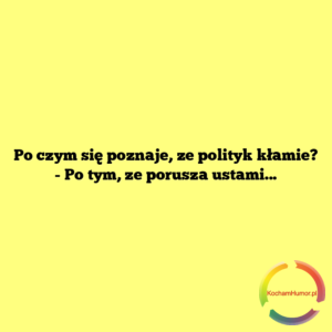 Po prostu porusza ustami