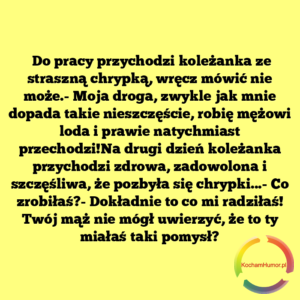 Twój mąż nie mógł uwierzyć