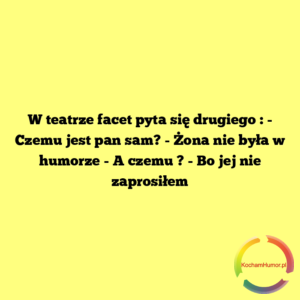 Żona nie była w humorze